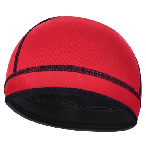 Image of DEHAI Neoprene Diving Hood Wetsuit Swimming Caps for Womens Mens Youth, 2mm 3mm Thermal Water Beanie Hat Keep Long Hair Dry for Curly Locs Braids