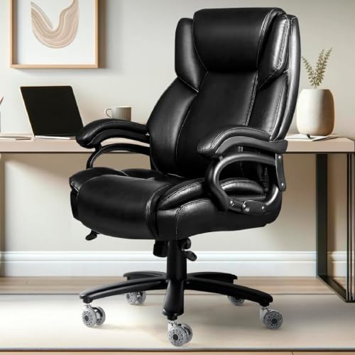 Image of Big and Tall Office Chair, Heavy Duty Office Chair for Heavy People