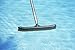 Poolmaster 20183, 18 Inch, 18-Inch Aluminum-Back Swimming Pool Algae Brush with Stainless Steel Bristles, Premier Collection, Black