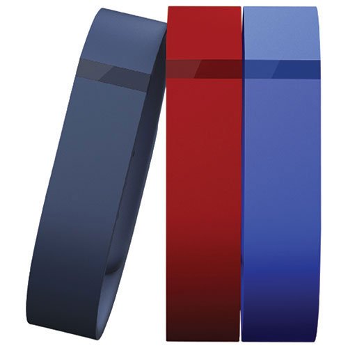 3 fasce colorate Fitbit Flex Set 3 Braccialetti Ricambio, Taglia L