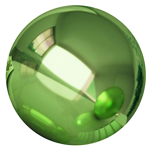 Hemoton Stainless Steel Gazing Ball Garden Reflective Ball Large Outdoor Metal Sphere Polished Reflective Garden Decor for Home