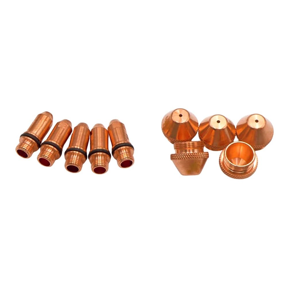 5 dysz i 5 elektrod odpowiednich do przenośnej latarki plazmowej 160A Y160A-P (2,5 mm)