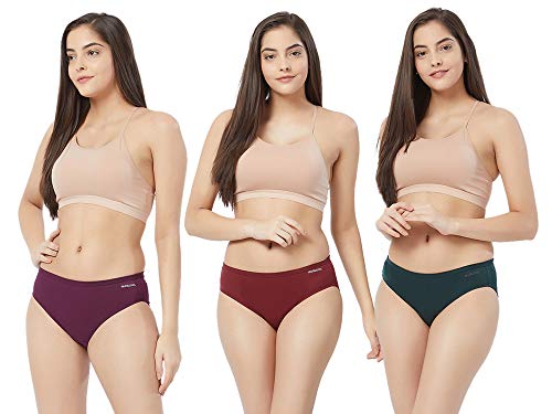 Image of Fruit of the Loom Women's Bikini(Colors and Prints May Vary) (Pack of 3)