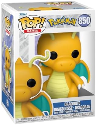 Funko Pop! Games: Pokemon - Dragonite - Figura de Vinilo Coleccio...