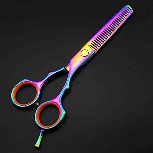 Hairdressing Set 440c 5.5'' Color Hair Scissors Haircut Thinning Makas Haircutting Cutting Shears