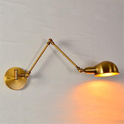 Lámpara de Brass Creativa WQHPLMD para Iluminación de Dormitorio y Salón Elegante