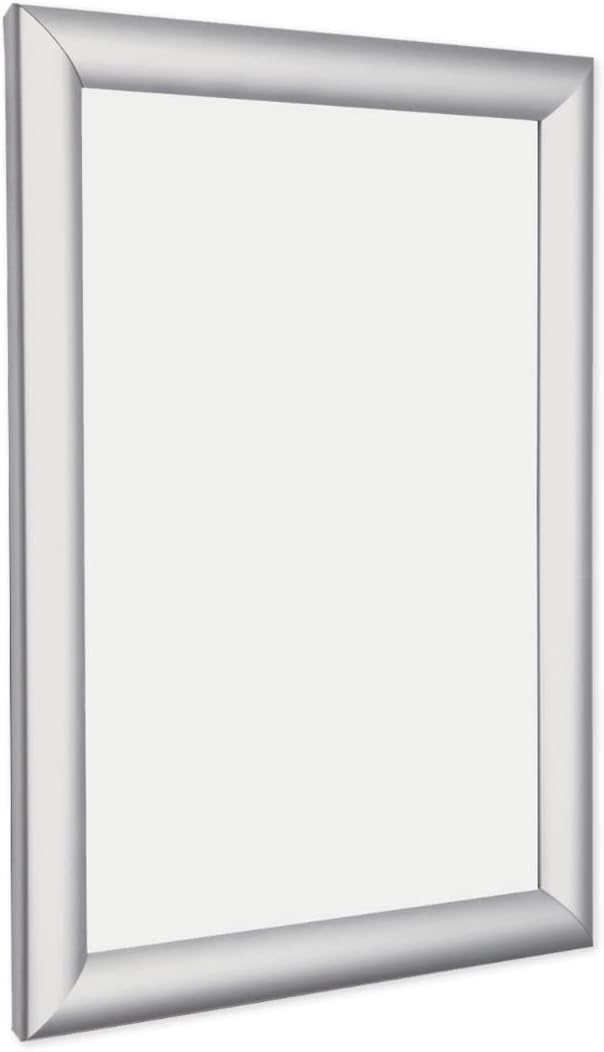 Silver Poster Snap Frames 25mm - A4