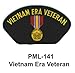 4'' Embroidered Millitary Large Patch Vietnam Era Veteran
