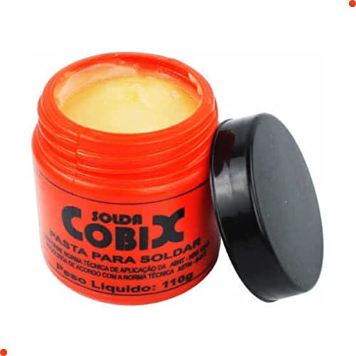 kit Solda Estanho Tubinho (03Un) + Pasta para solda Cobix