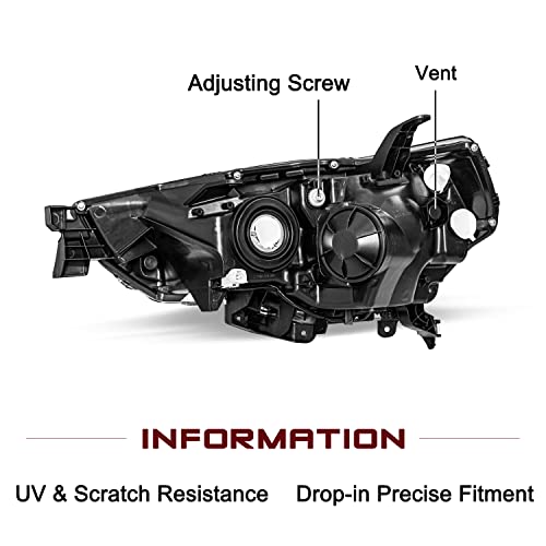 Image of JSBOYAT Halogen Headlight Assembly Fits for 2014-2020 Toyota 4Runner