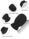 Boyiee 3 Paar Neugeborene Baby und Kleinkind Winter Fäustlinge Handschuhe Fleece (Schwarz, 6-18 Monate)