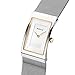 Imagen de BERING 10222-010-S Reloj de cuarzo para mujer con caja de acero inoxidable plateado de 22 mm y esfera blanca