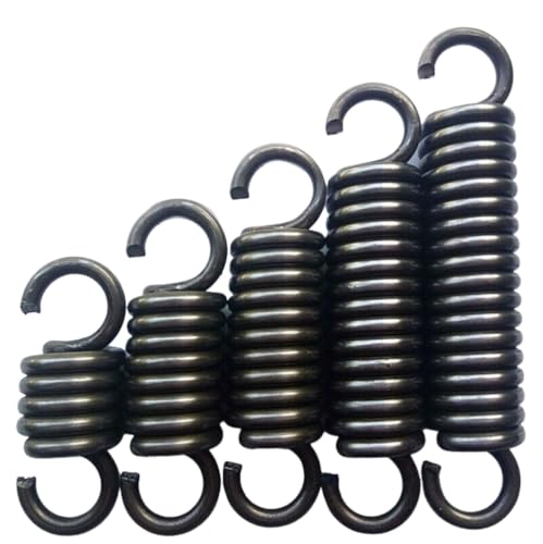 1Pcs Wire Dia 4.0mm Extension Springs with Hook Expanding Tension Spring L 80mm~300mm (1,4.0 * 24 * 160 mm)
