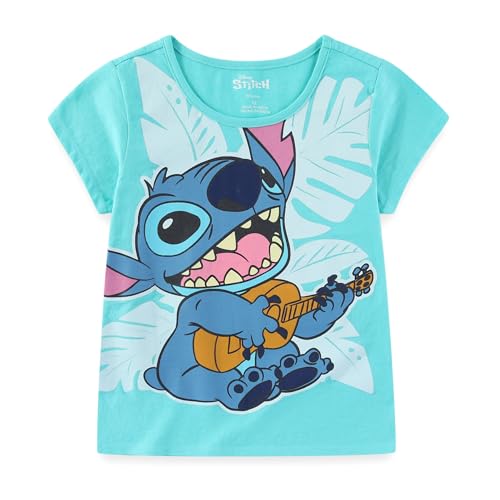 Disney Lilo & Stitch Girls 3 Pack Short Sleeve T-Shirt for Big Kids3