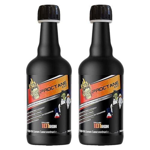 Image of EVO Octane Booster with Ethanol Stablizer for Petrol Car and Bike - Prevents Fuel Consumption, Increases Mileage & Engine Power (BS3, BS4 & BS6 Vehicle Compatible) (300 ml, Pack of 2)