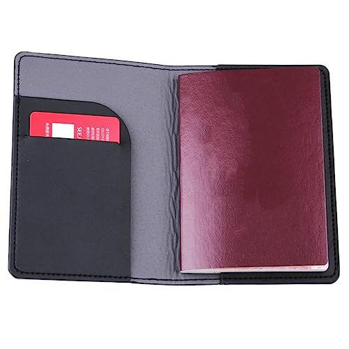 Portadocumenti Da Viaggio pelle Per Coppie Organizer Con Scomparti Per Carte Di Credito E Tasca Per Biglietti Aerei