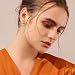 8 pares de aretes para mujeres y niñas, con diseño de flor...
