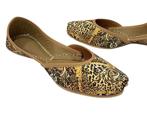 Punjabi Jutti for Ladies Traditional Handmade Khussa Shoes Soft Flat Designer Mojari Jooti3