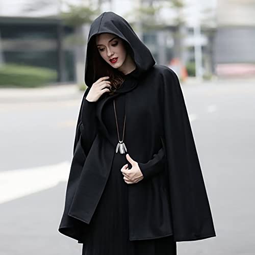 Jaquetas femininas com capuz capô xale wraps roupas trench cardigan inverno outono ed 2023 roupas mo
