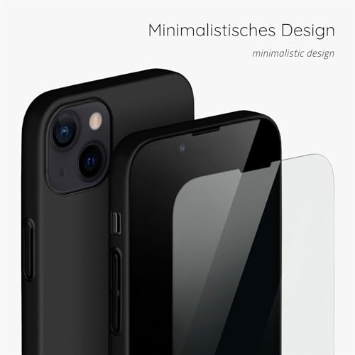 Pack protection iPhone 13 mini moex - Coque mate et 2 verres blindés contre les rayures