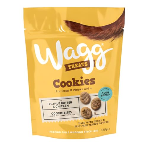 Wagg Dog Cookies With Peanut Butter And Banana, 125g