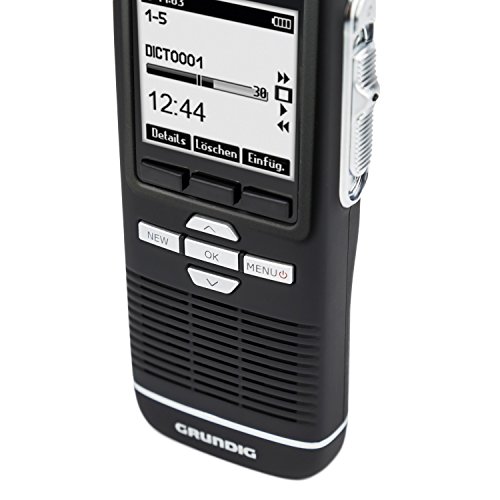 Grundig Digta 7 digitales Diktiergerät im Premium Set , Handgerät mit Dockingstation, Diktiersoftware und Zubehör - Image 8