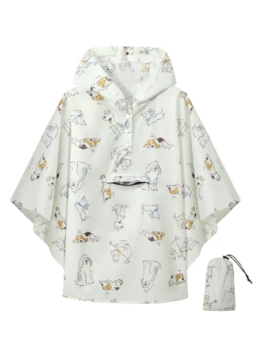 Amazon.com: SaphiRose Lightweight Kids Rain Poncho Jacket