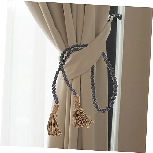 Cuentas de madera para colgar de Cabilock en pack de 2 piezas para decoración de granja 6
