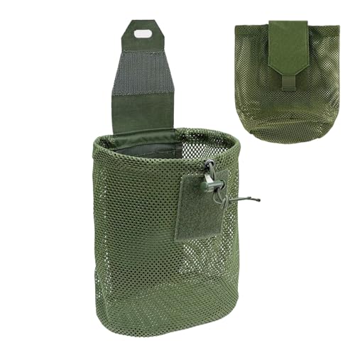 Petite Poche de Débordement - Sac de Ceinture en Maille Pliable | Sac Filet De Hanche D'organisation pour Cyclisme Voyage Randonnée Camping Activités Extérieures