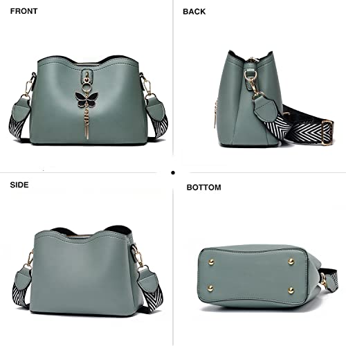 Image of Xiaoyu Small Crossbody Bags for Women Fashion Purses for Teenage Girls Lightweight Handbags Shoulder Bag