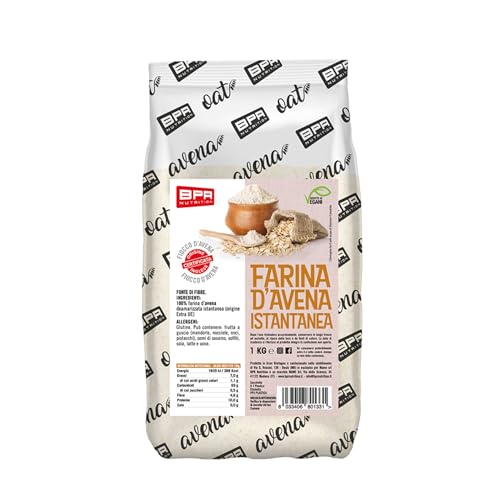 BPR Nutrition - Farina d'Avena Istantanea (1 kg, Neutro)