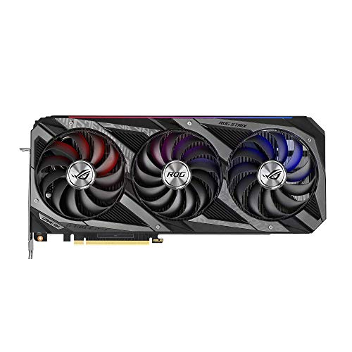 ASUS ROG Strix NVIDIA GeForce RTX 3060 Ti OC Edition Gaming Graphics Card (PCIe 4.0, 8GB GDDR6, HDMI 2.1, DisplayPort 1.4a, Axial-tech Fan Design, 2.9-Slot, Super Alloy Power II, GPU Tweak II) by ASUS - Used condition - Image 2