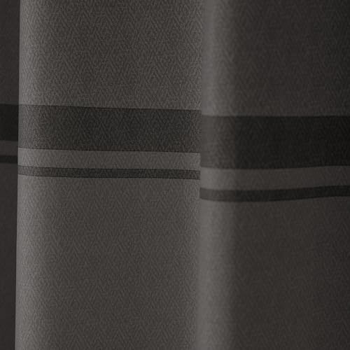 Catherine Lansfield Melville 168 x 229 cm, zasłony z przelotkami, 2 panele, szare