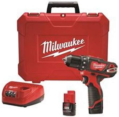 ELECTRIC TOOL 2407-22 M12 3/8 Drill/Driver, 0.772" x 0.772" x 1.474"
