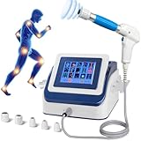 Shockwave Therapy Machine, Extracorporeal Shock Wave Therapy Device for Joint and Muscle Pain Relief, ESWT Physical Therapy Equipment Deep Muscle Massager, Painless, Non-Invasive, No Side Effects