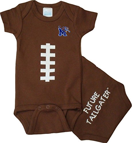Future Tailgater Memphis Tigers Baby Football Onesie (12-18 months)