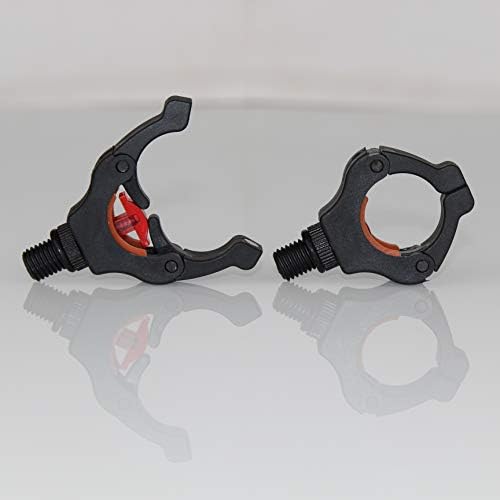 OKVGO 4pcs Carp Fishing Rod Butt Rests Gripper with Magic Magnet Clips for Pod and Bank Stick Holder