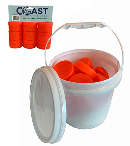 Coast Athletic Bucket O' Street Hockey Pucks