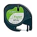 Produktbild Dymo LetraTAG - Papierband - Schwarz auf WeiÃ, S0721510