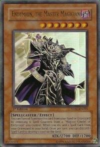 Yu-Gi-Oh! - Endymion, The Master Magician (SDSC-EN001) - Structure Deck Spellcasters Command - 1st Edition - Ultra Rare