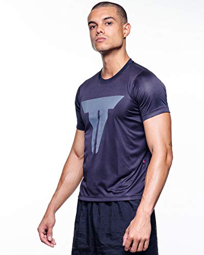 THROWDOWN Camiseta MMA - TD Adulto unissex, GG, Preto
