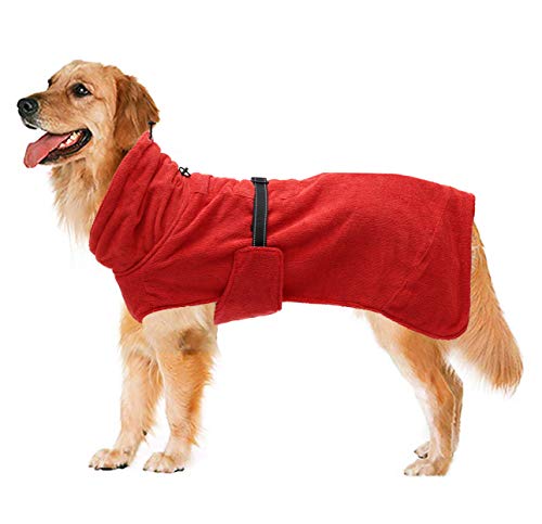 Albornoz de Microfibra de Secado rápido para Perro, Gato, Mascota, Albornoz para Perro, Toalla de baño para Cachorro, Toalla de baño de absorción