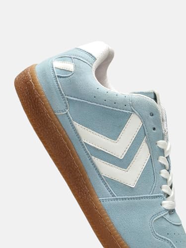 Image of hummel Ciela Casual Suede Sneaker for Women Lightweight with Synthetic Suede Enhanced Comfort Cushioned Insole and Slip-Resistance Work and Play Business Casual Shoes