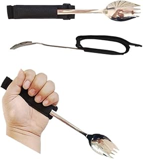 Łyżka Z łatwym Uchwytem Widelec Przybory Do Jedzenia Adaptacyjna Pomoc W Jadalni Sztućce Sztućce Osoby W Podeszłym Wieku Niepełnosprawność Zastawa Stołowa Przeciwwstrząsowa Dla Parkinsona