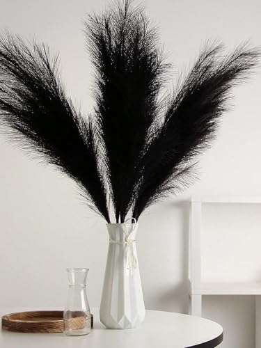 Pampas Grass Large 7pcs Artificial Pampas Grass Fluffy Flower Autumn miniatura 4