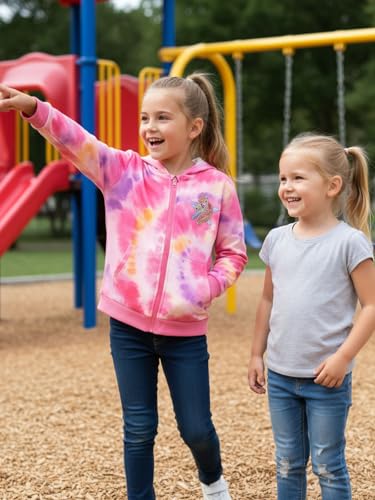 Image of weLaken Unicorn Sweatshirts for Girls Thick Cotton Pullover Tops Fall Winter Children Girls Clothing