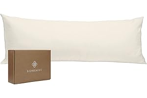Sustainable Comfort: BIOWEAVES Organic Cotton Body Pillow Cover