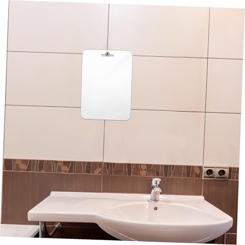 Miroir incassable acrylique Mipcase pour éliminer la buée de douche