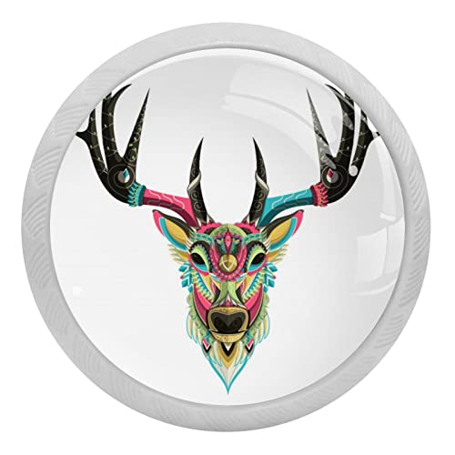 Boutons de meuble cerf coloré pour rénover facilement vos tiroirs