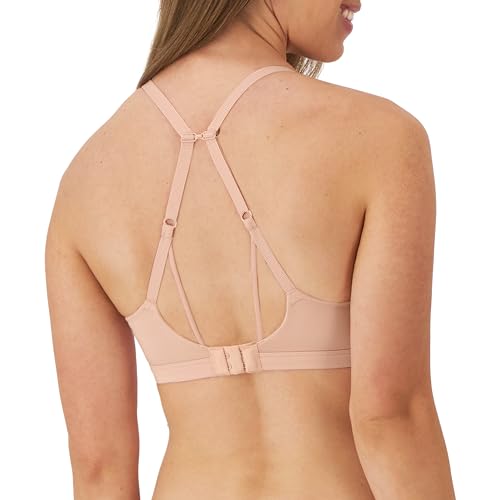 Image of Maidenform Women's Wireless Bra, Everyday Luxe T-Shirt Wireless Bras for Women, Convertible Straps, Smoothing